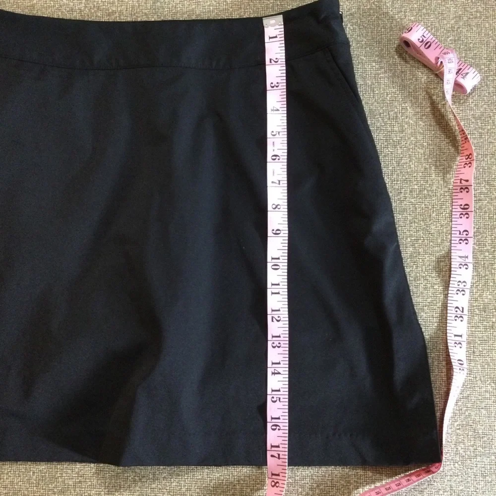Adidas Climacool Skort Skirt Golf Black Sport Tennis Athletic Active 6 - Picture 10 of 11